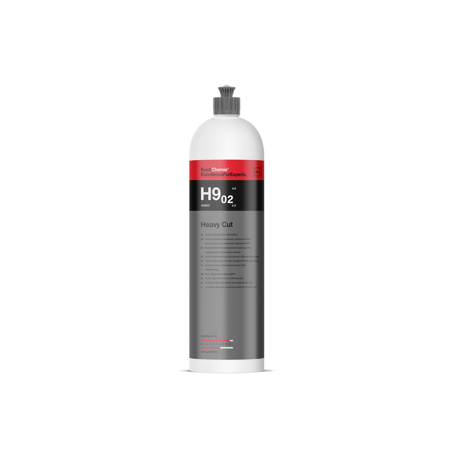 Koch Chemie Heavy Cut H9.02 – Grobe Schleifpolitur - 250ml (siliconölfrei)