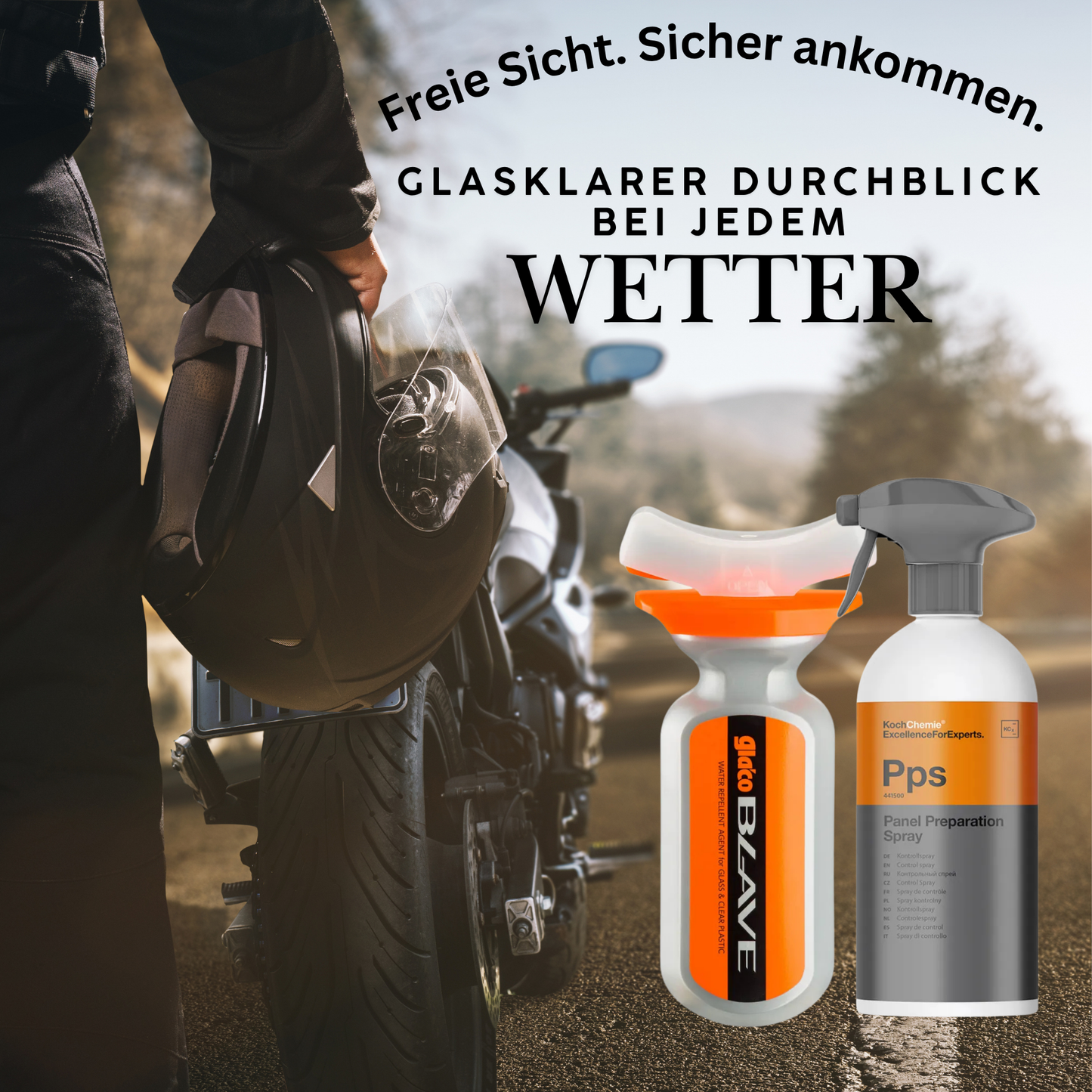 Soft 99 Glaco Blave & Koch Chemie PPS – Das „Kristall-Visier“ Bundle