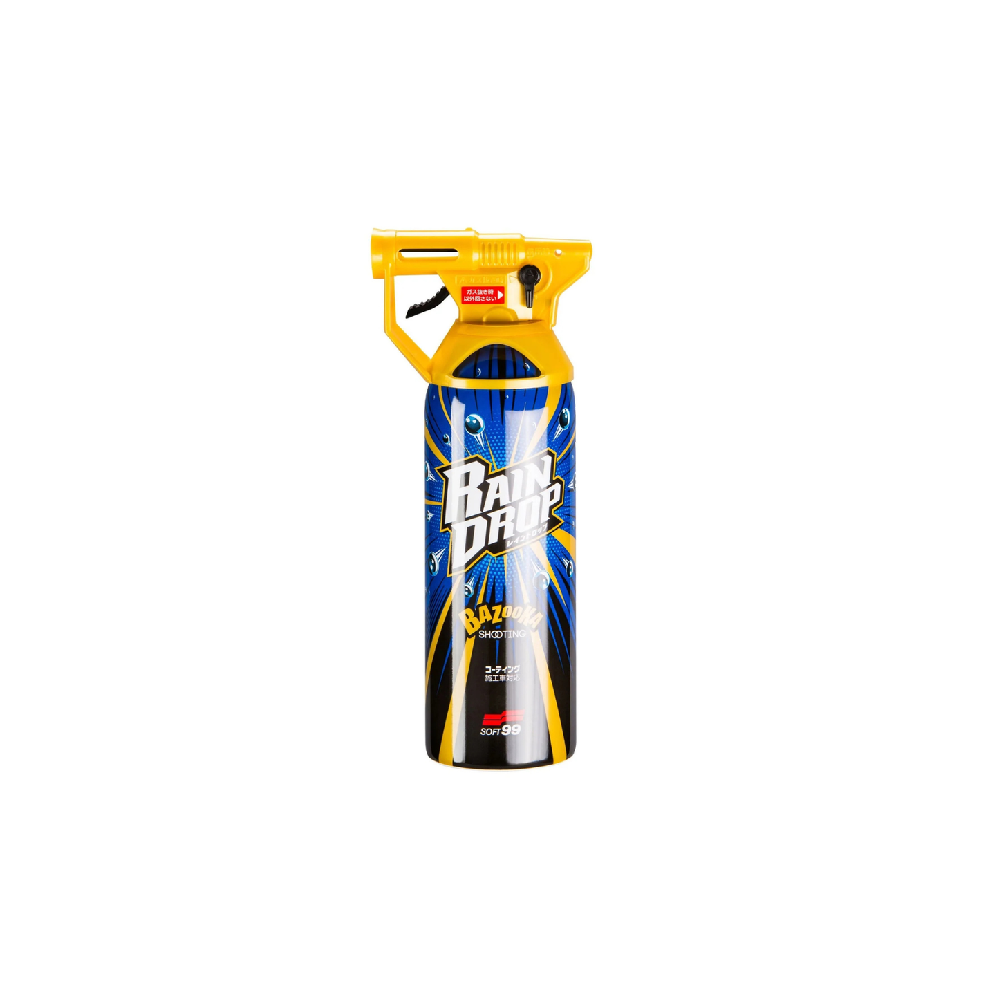 Soft99 Rain Drop BAZOOKA – 300ml - High-Speed-Nassversiegelung mit Tornador-Sprühkopf