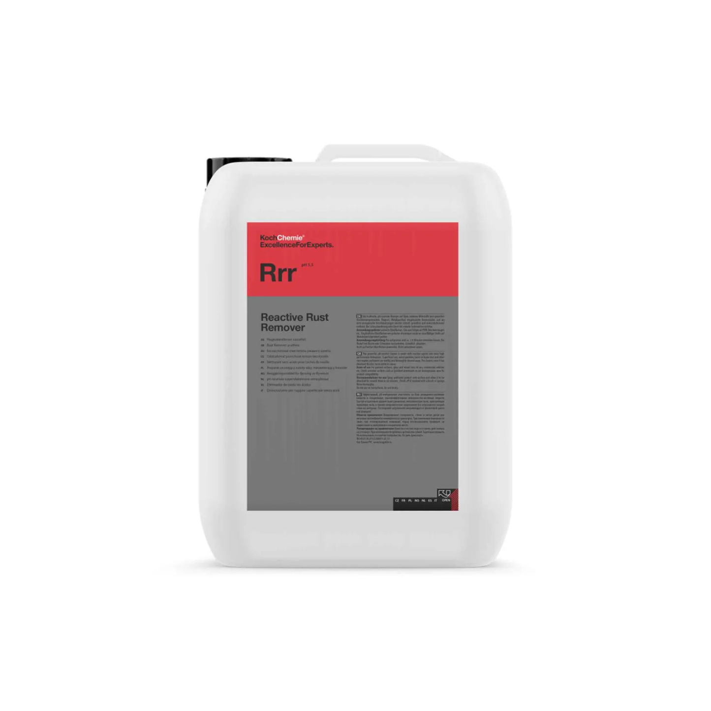 Koch-Chemie Reactive Rust Remover (Rrr) – 5L - Flugrostentferner mit Wirkindikator
