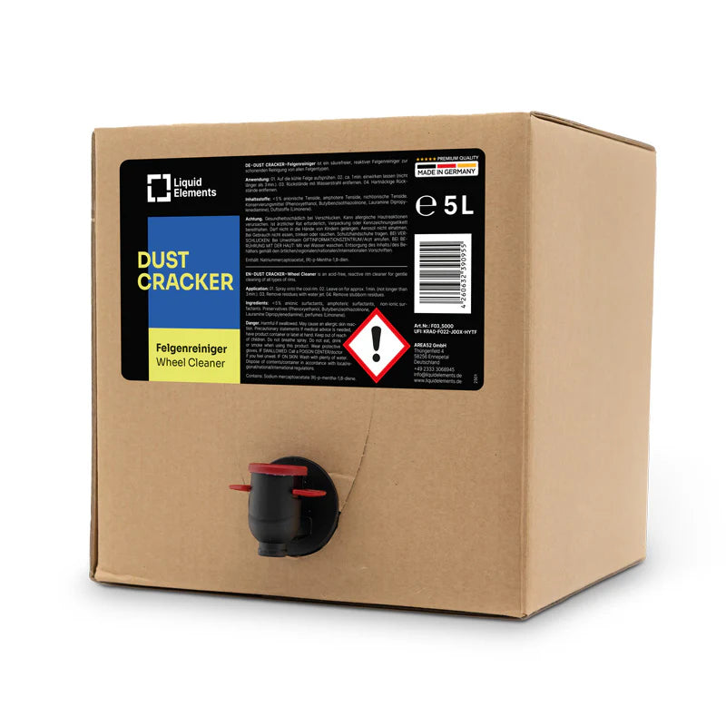Liquid Elements "Dust Cracker" – 5L - Der legendäre säurefreie Felgenreiniger