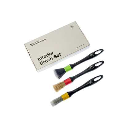 Koch-Chemie Interior Brush Set – 3-teiliges Pinselset