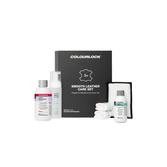 Koch Chemie COLOURLOCK Leather Care Set - Pflegeset für Glattleder (ab dem 3 Fahrzeugjahr)