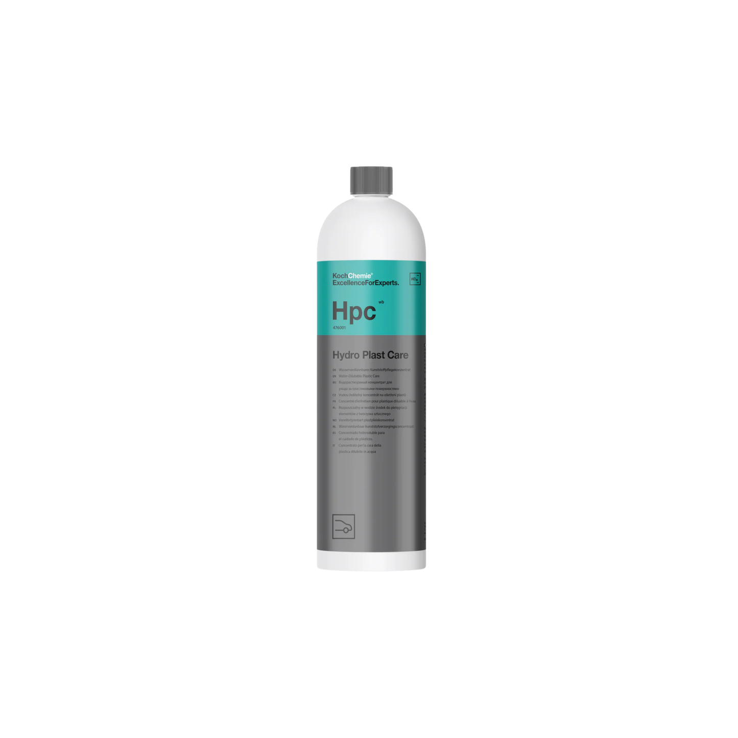 Koch Chemie Hydro Plast Care (HPC) - 1000ml - 2-in-1 Premium Kunststoff- & Gummipflege