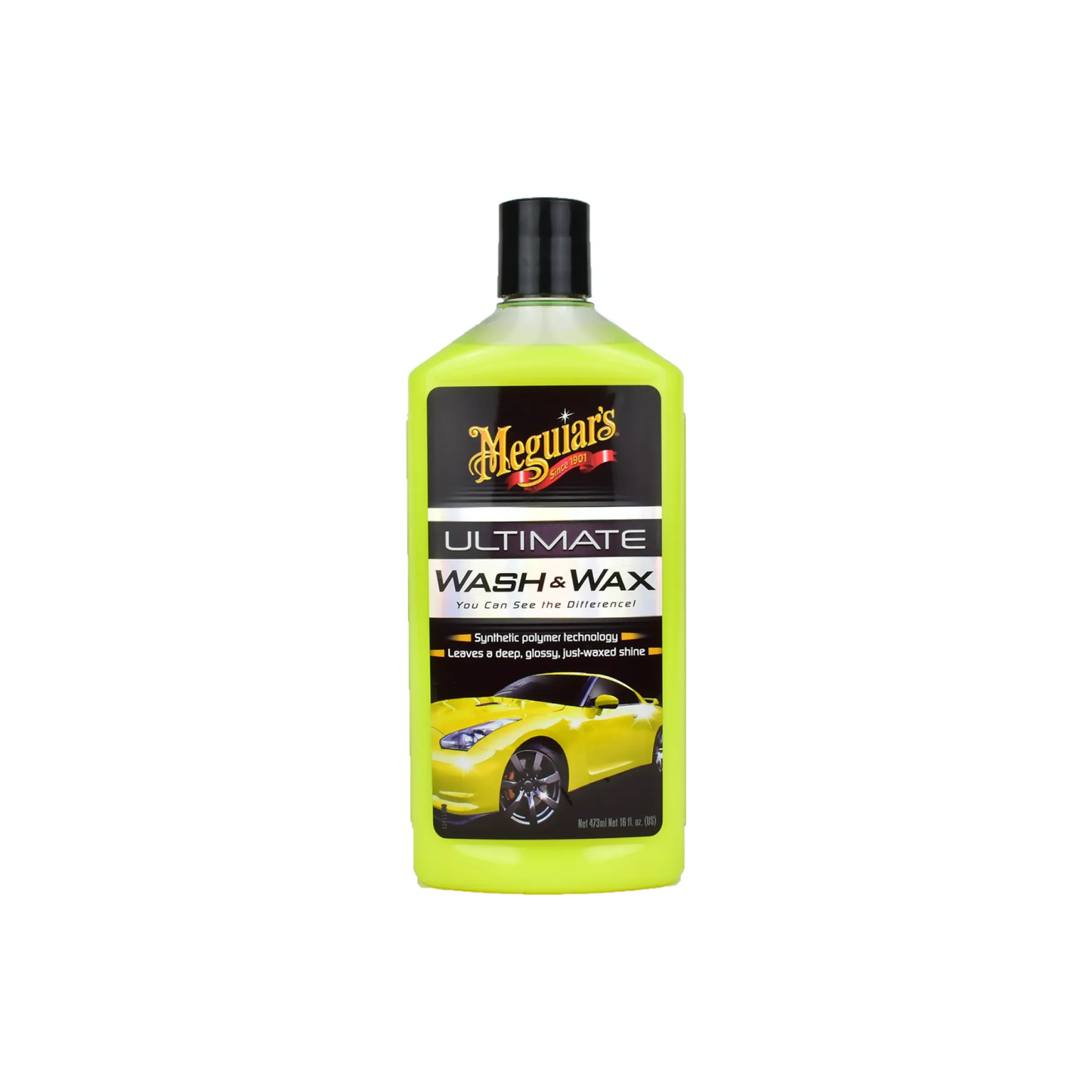 Meguiar's Ultimate Wash & Wax – 473ml - Tiefenglanz und Carnauba-Schutz