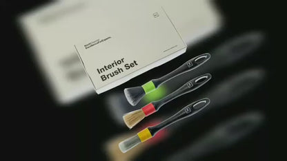 Koch-Chemie Interior Brush Set – 3-teiliges Pinselset